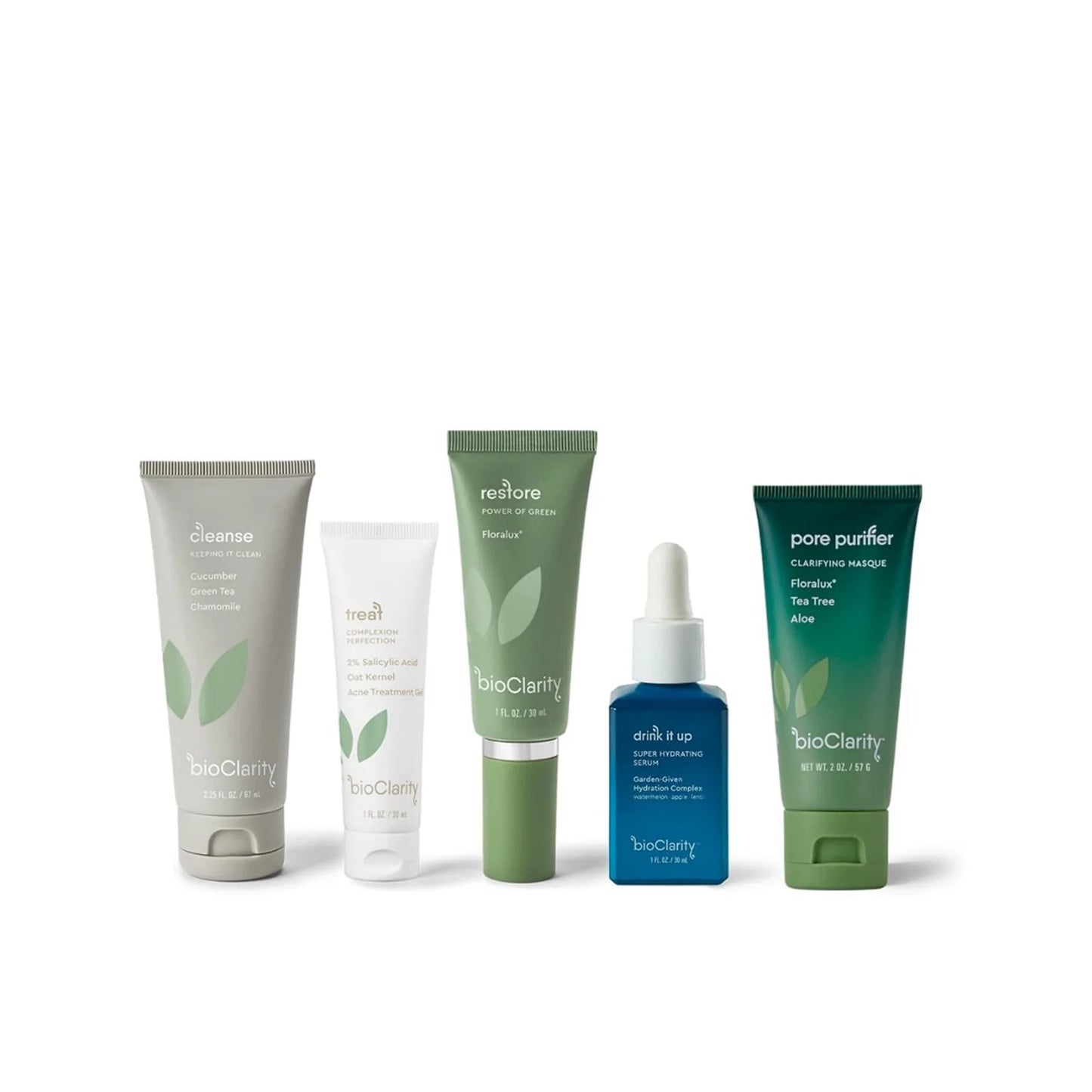BioClarity – Rutina Completa Antiacné + Hidratación Profunda (5 pasos)
