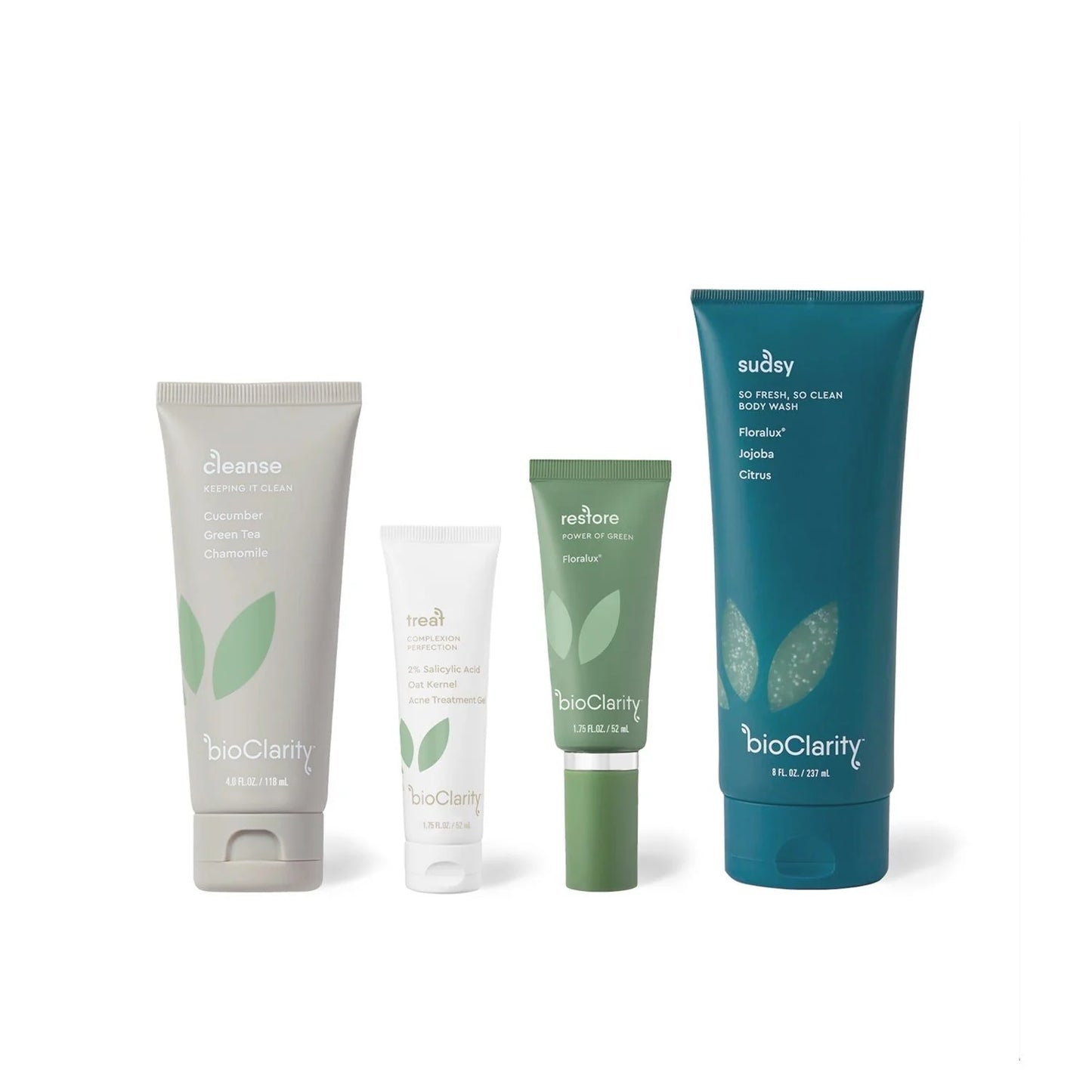 Rutina Completa Antiacné + Body Wash Bioclarity – Cuidado Total para Piel Grasa o con Brotes